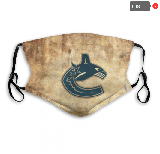 NHL Vancouver Canucks #2 Dust mask with filter